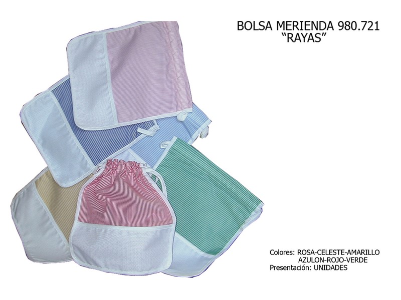 Esla Importaciones: Somos distribuidores de BOLSA MERIENDA 981.756