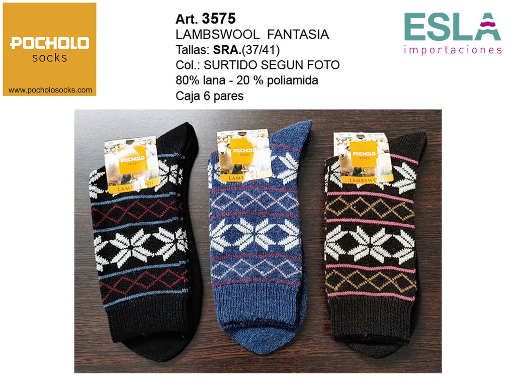 Comprar calcetines en PACKS de mujer, fantasía - Mercería Online