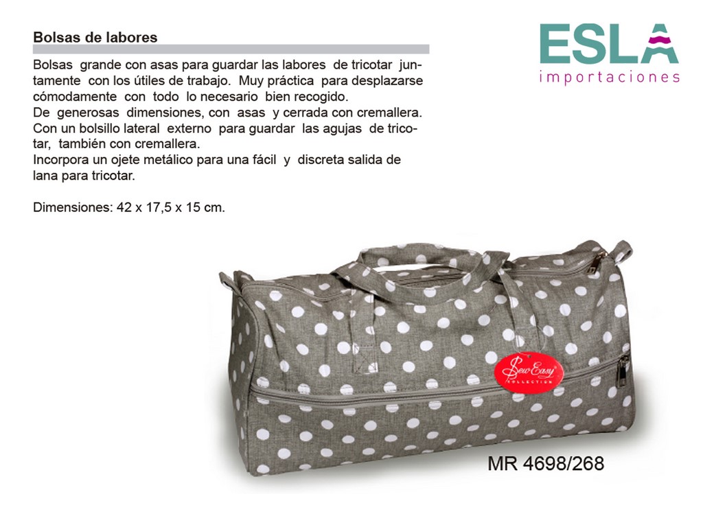 BOLSAS PARA LABORES COSTURERO MR4698-268