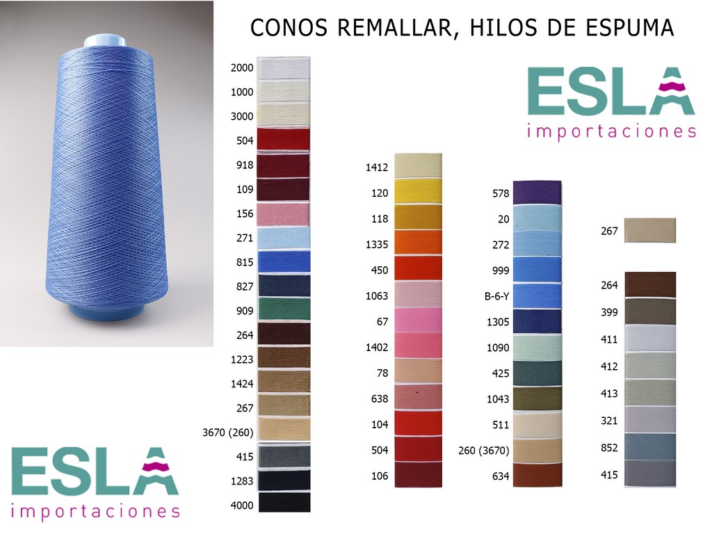 CONO REMALLAR HILO ESPUMA SABATEX