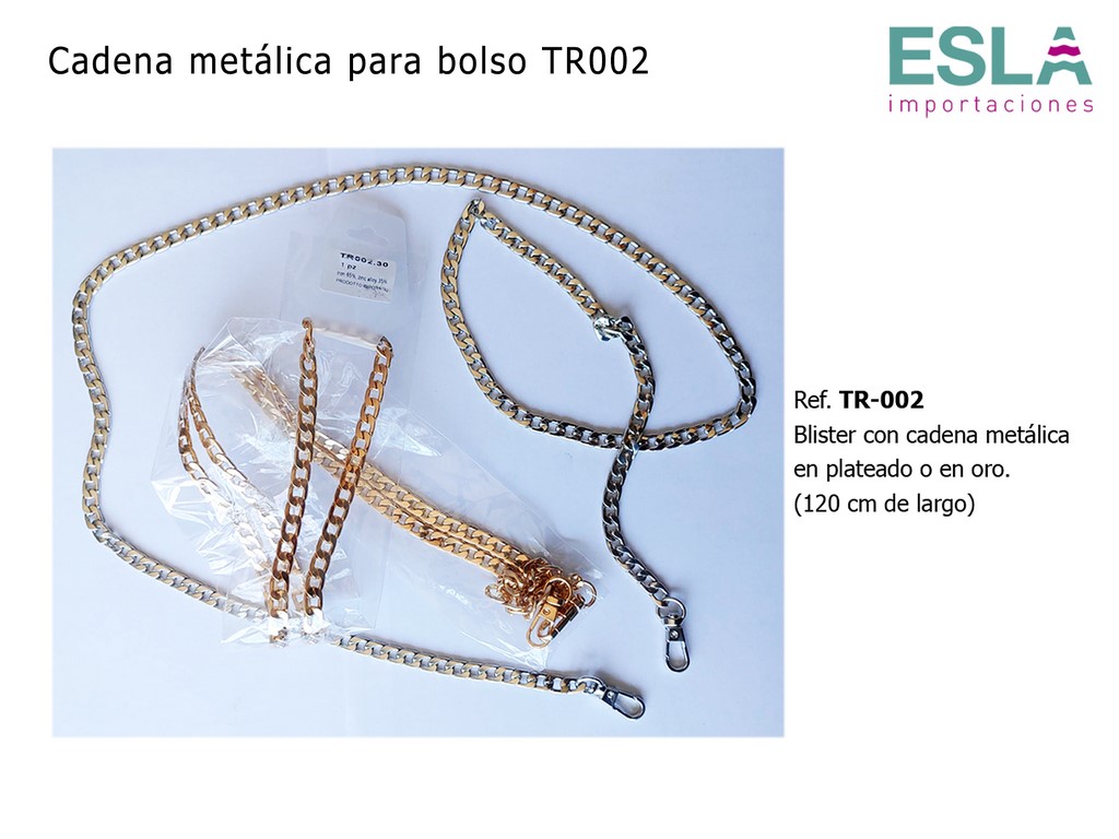 CADENA PARA BOLSO TR002