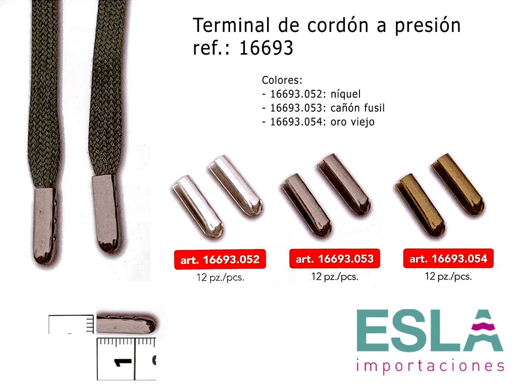 TERMINAL CORDON A PRESION 16693