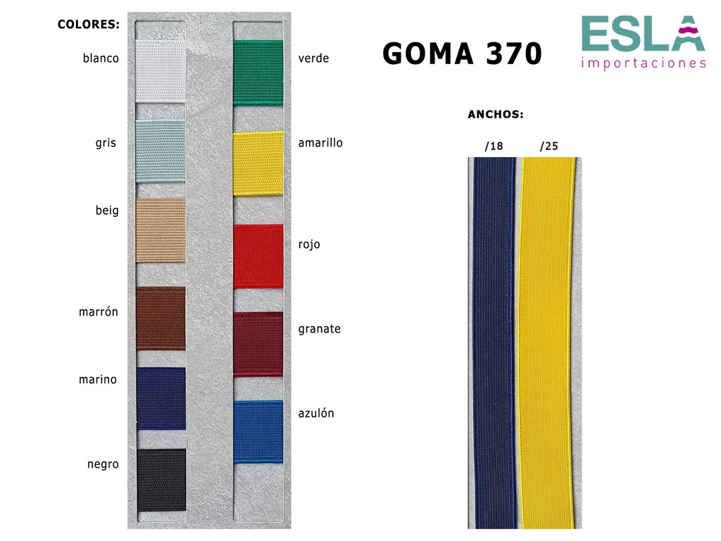 GOMA CINTA ELASTICA 370