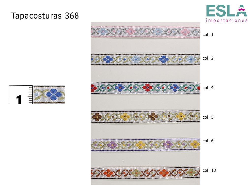 TAPACOSTURAS 368