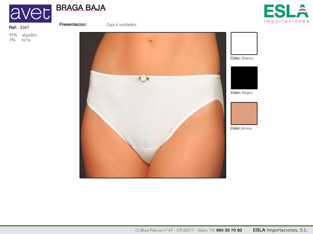 BRAGA 3367 CLASICA AVET