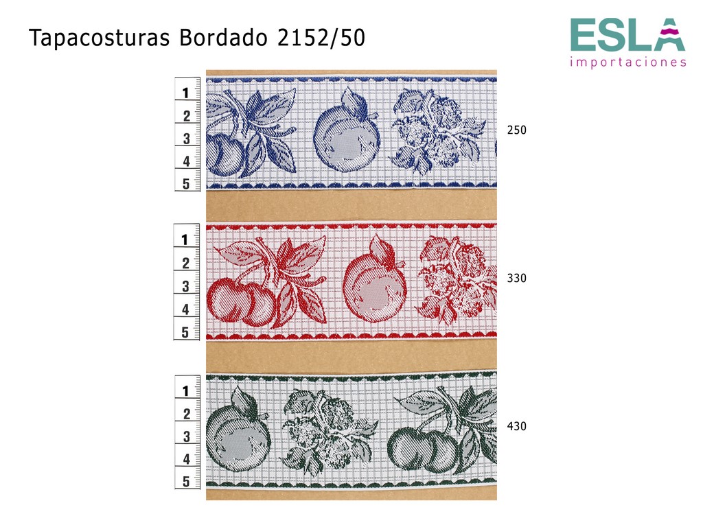 TAPACOSTURAS BORDADO 2152-50