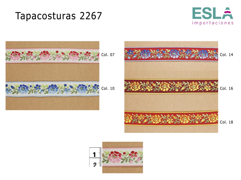 TAPACOSTURAS 2267