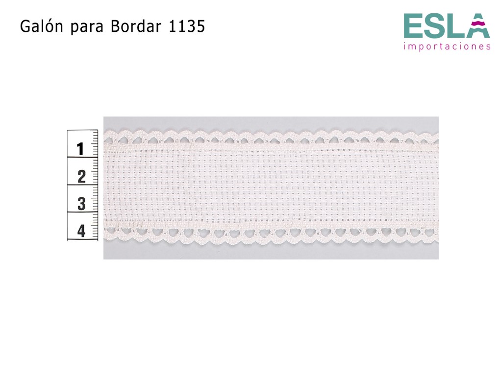 GALON PARA BORDAR 1135