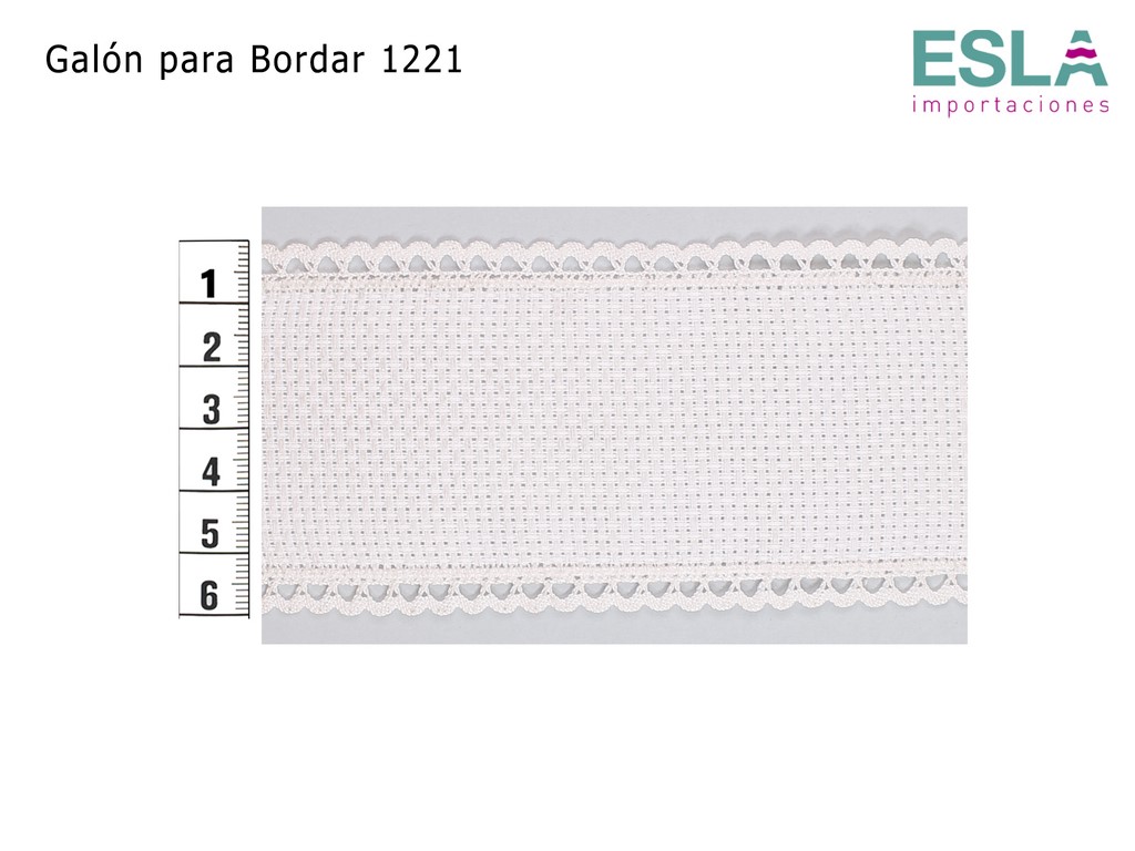 GALON PARA BORDAR 1221