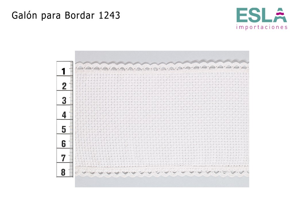 GALON PARA BORDAR 1243