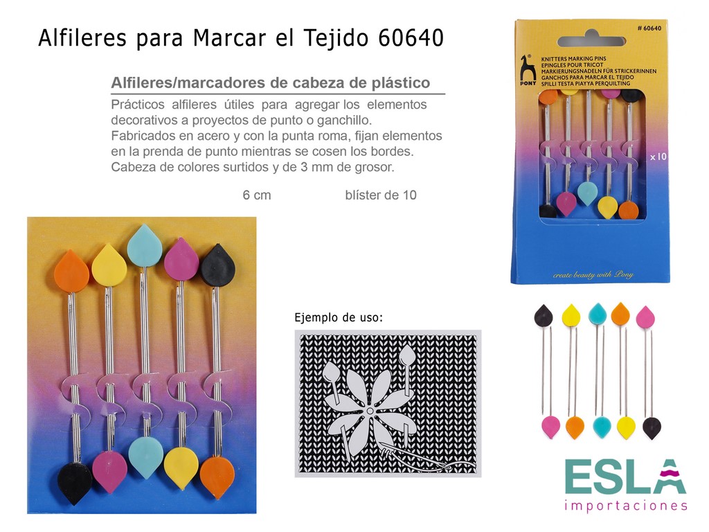 ALFILER PARA MARCAR TEJIDO 60640