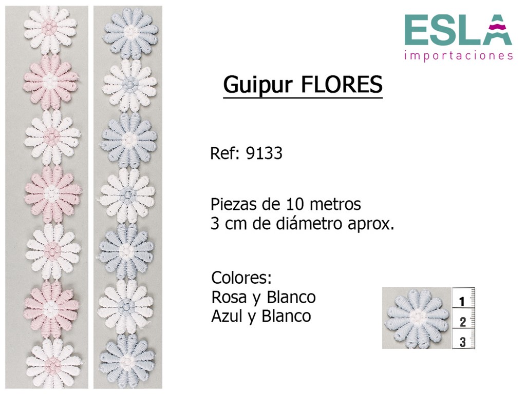 GUIPUR FLORES 9133 POLIESTER