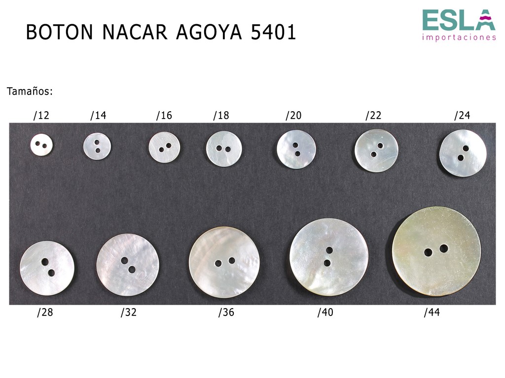 BOTON NACAR AGOYA 5401