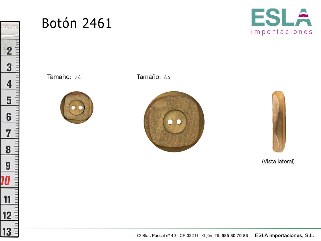 BOTON MADERA 2461