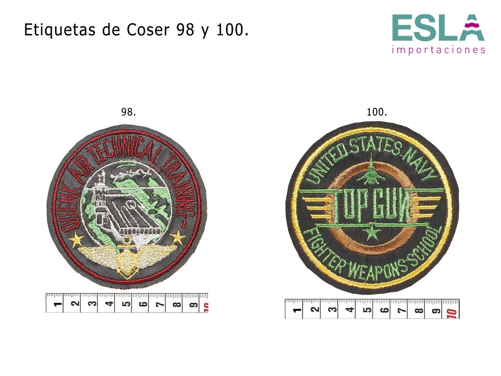 ETIQUETAS DE COSER 98 100