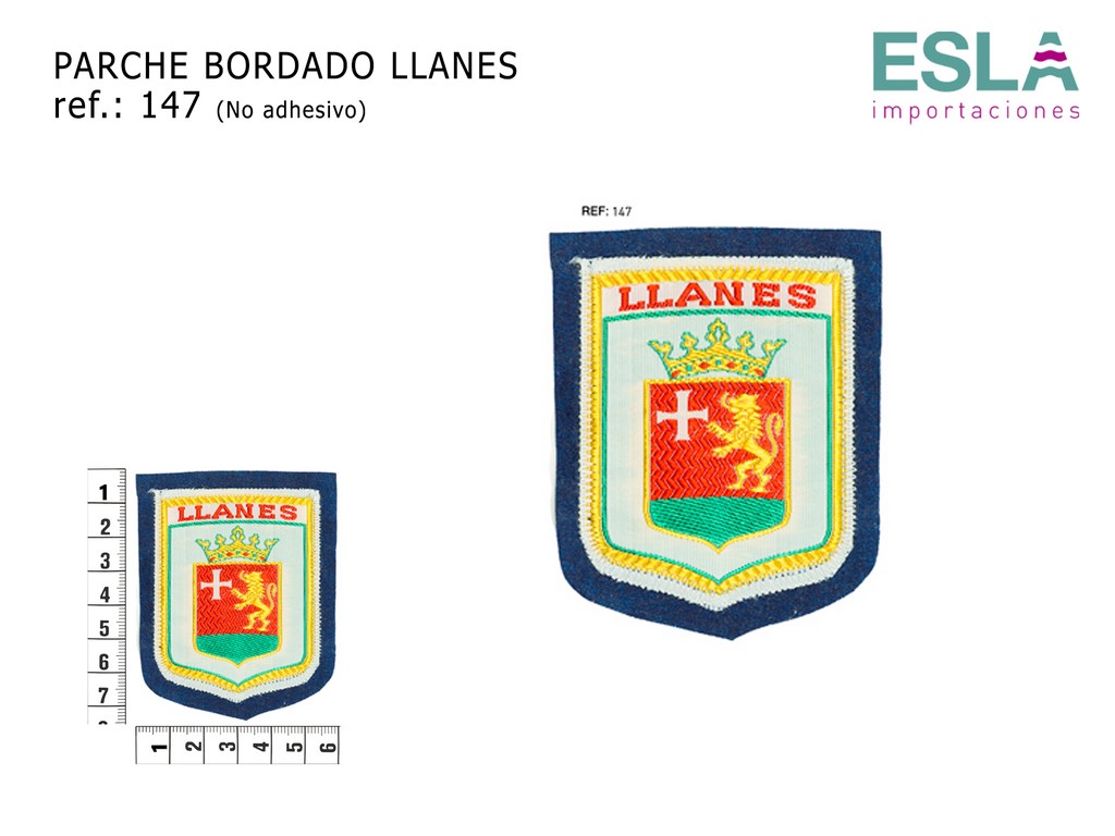 PARCHE BORDADO LLANES 147