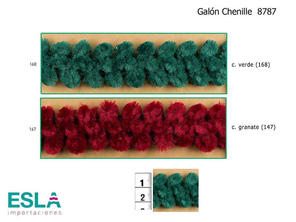 GALON CHENILLE 8787