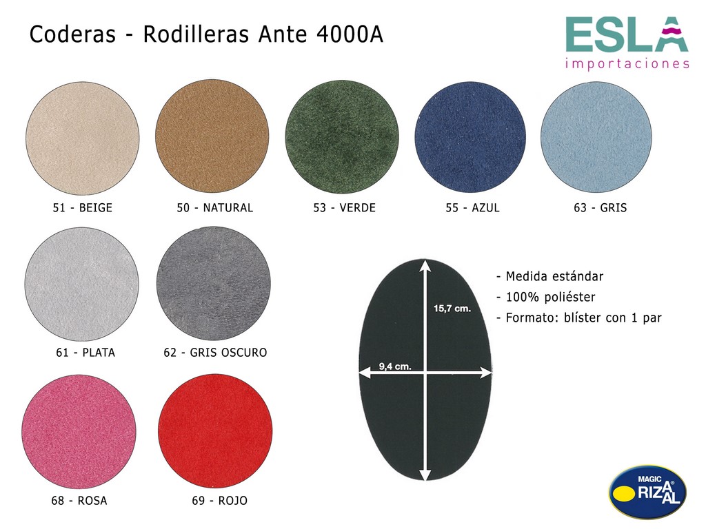 CODERA RODILLERA ANTE 4000A