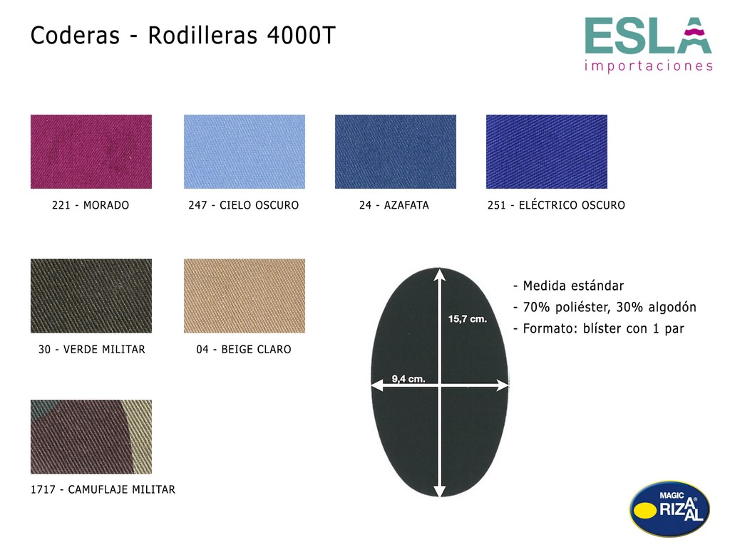 CODERA RODILLERA 4000T